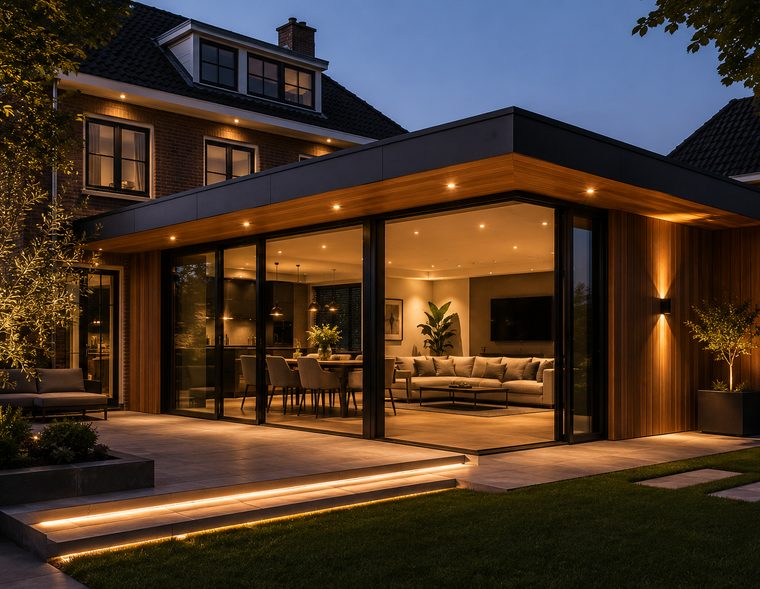 Aanbouw & uitbouw project van RJ Bouwgroep
