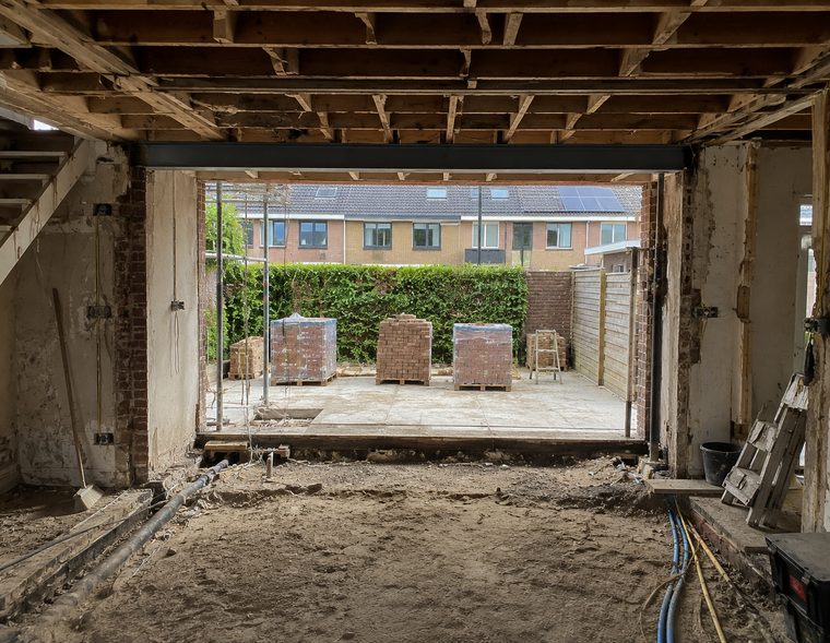 Complete verbouwing door RJ Bouwgroep